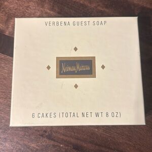 Vintage Newman Marcus 6 Cakes Verbena Guest Soap